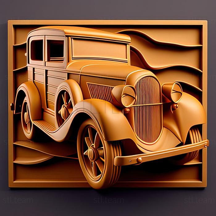3D модель Ford Model B 1932 року (STL)